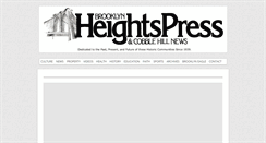 Desktop Screenshot of heightspress.com